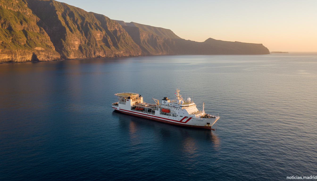 El MV Hondius recalará en Canarias con protocolo sanitario de la OMS