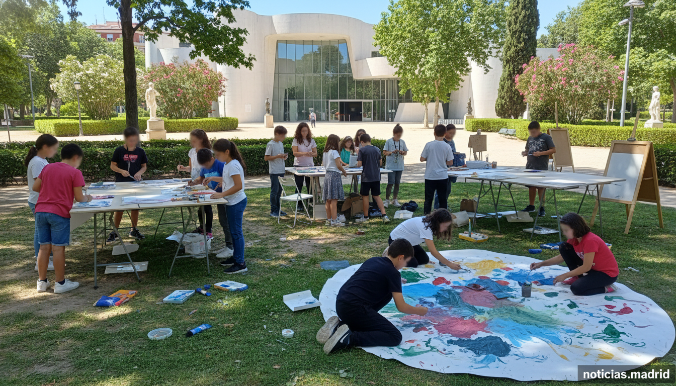 Arte y educación se unen en Quinta de los Molinos para la Semana Artística