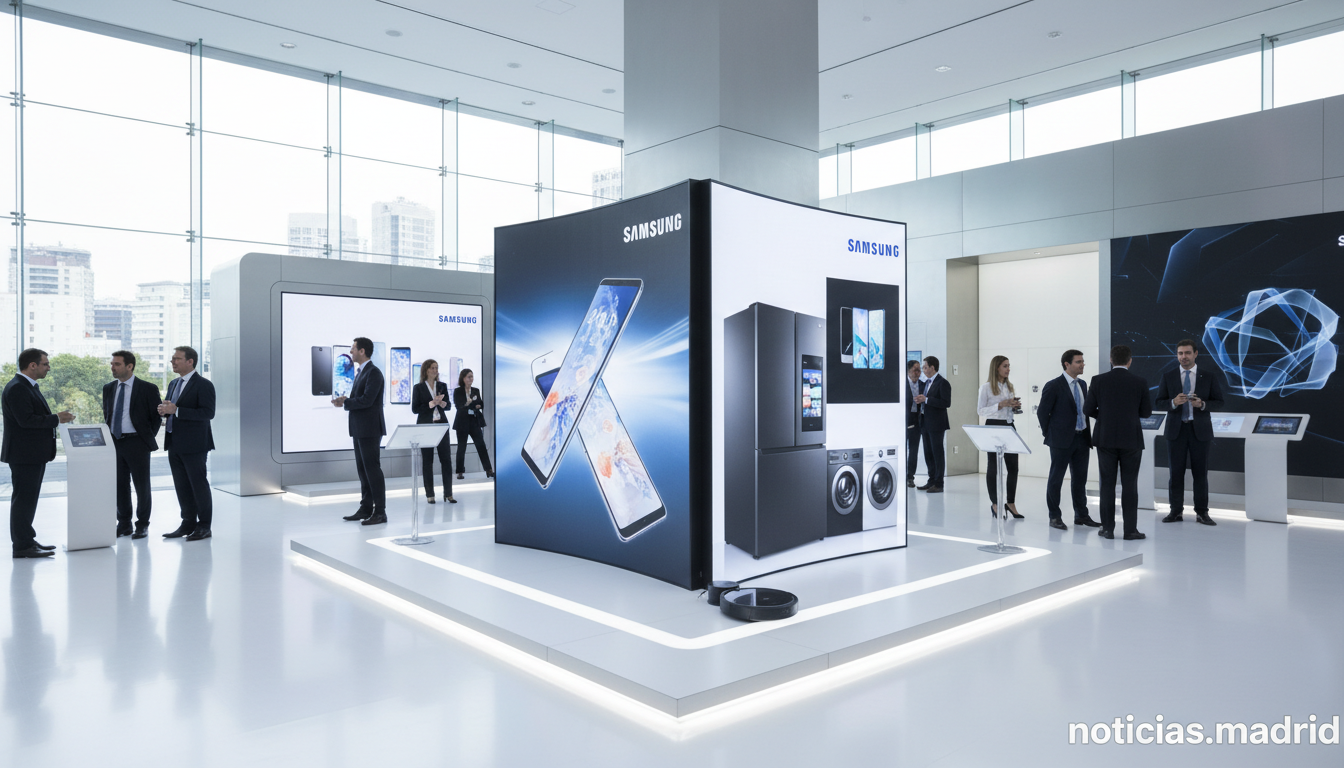 Ayuso respalda a Samsung en su 20 aniversario en Alcobendas