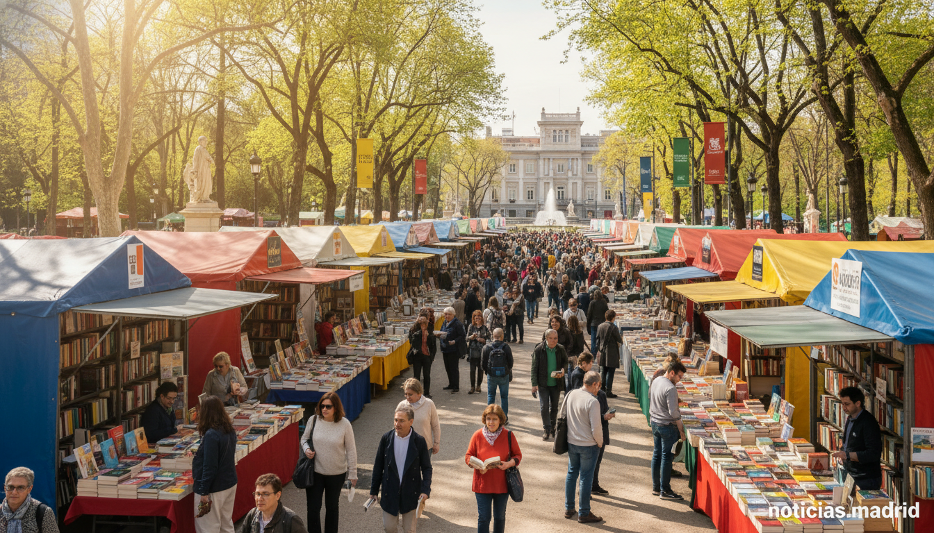 La 85ª Feria del Libro llena el Retiro de humor, sátira y debates