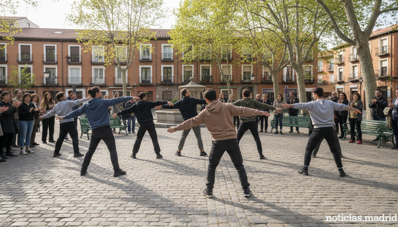 Tetuán celebra el Día de la Danza con flashmob al aire libre