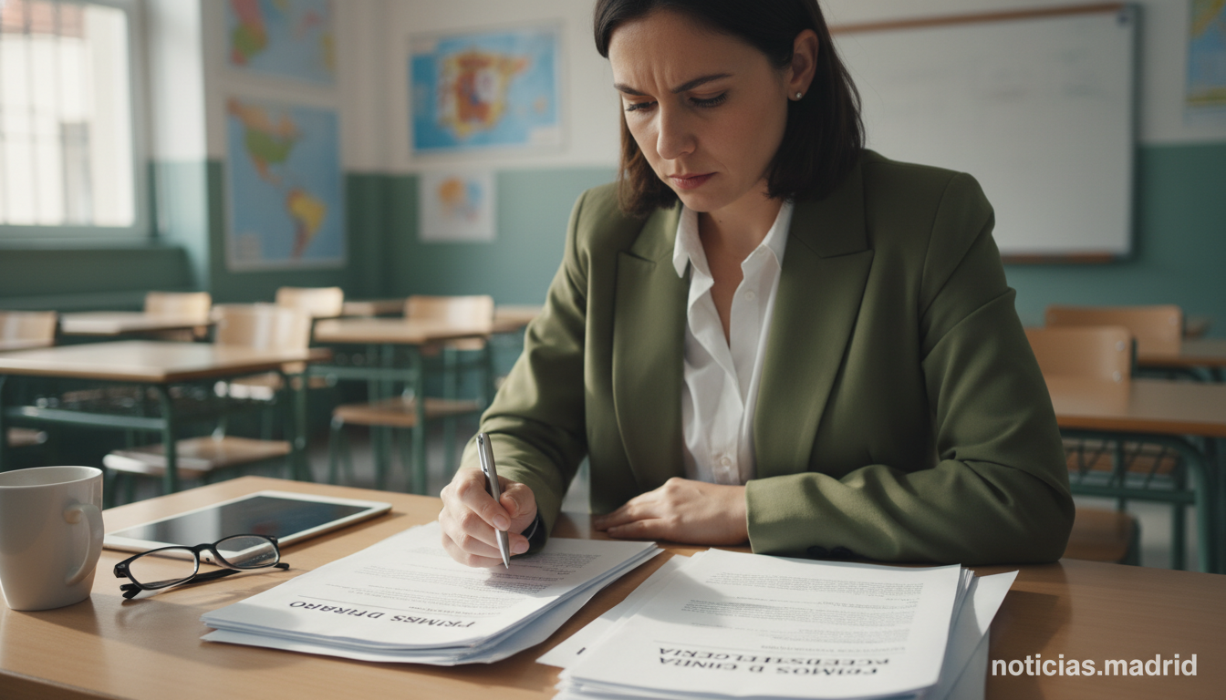 ANPE Madrid reclama el acuerdo de permisos para los docentes