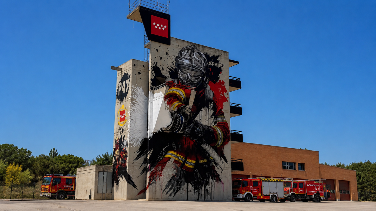 Pozuelo de Alarcón celebra 25 años de su parque de bomberos