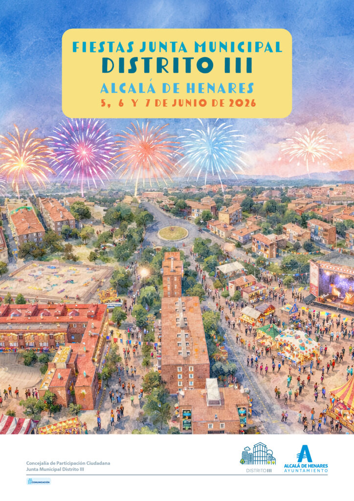 Cultura, Música y Diversión Familiar en Alcalá de Henares: Fiestas del Distrito III del 5 al 7 de Junio