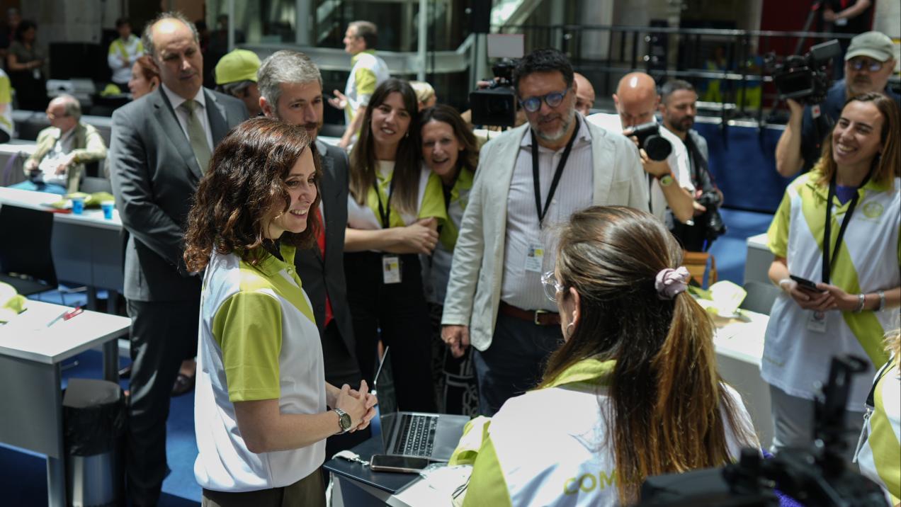 Madrid abre el centro de prensa para la visita del Papa León XIV