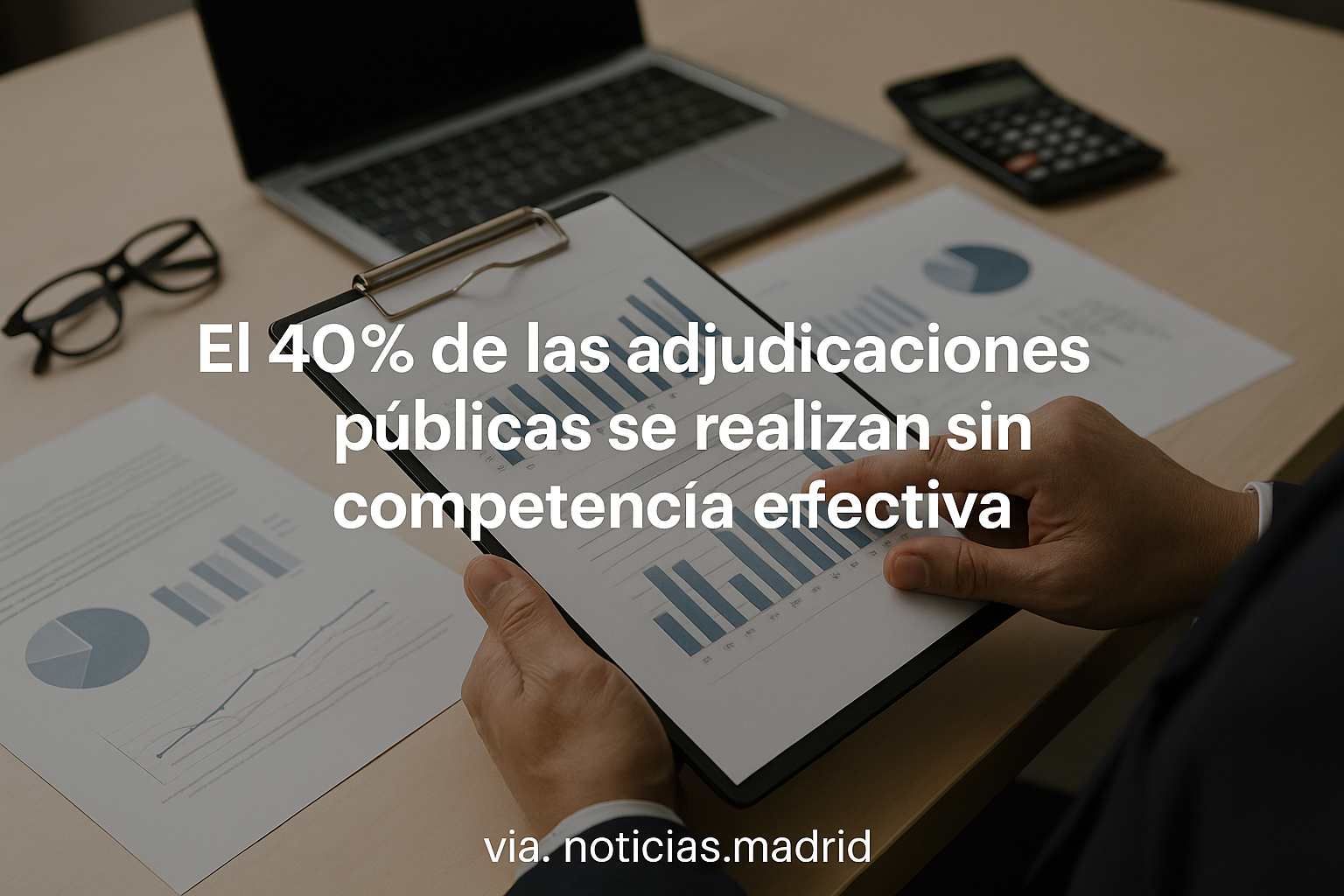 4 de cada 10 adjudicaciones públicas tienen un solo licitador