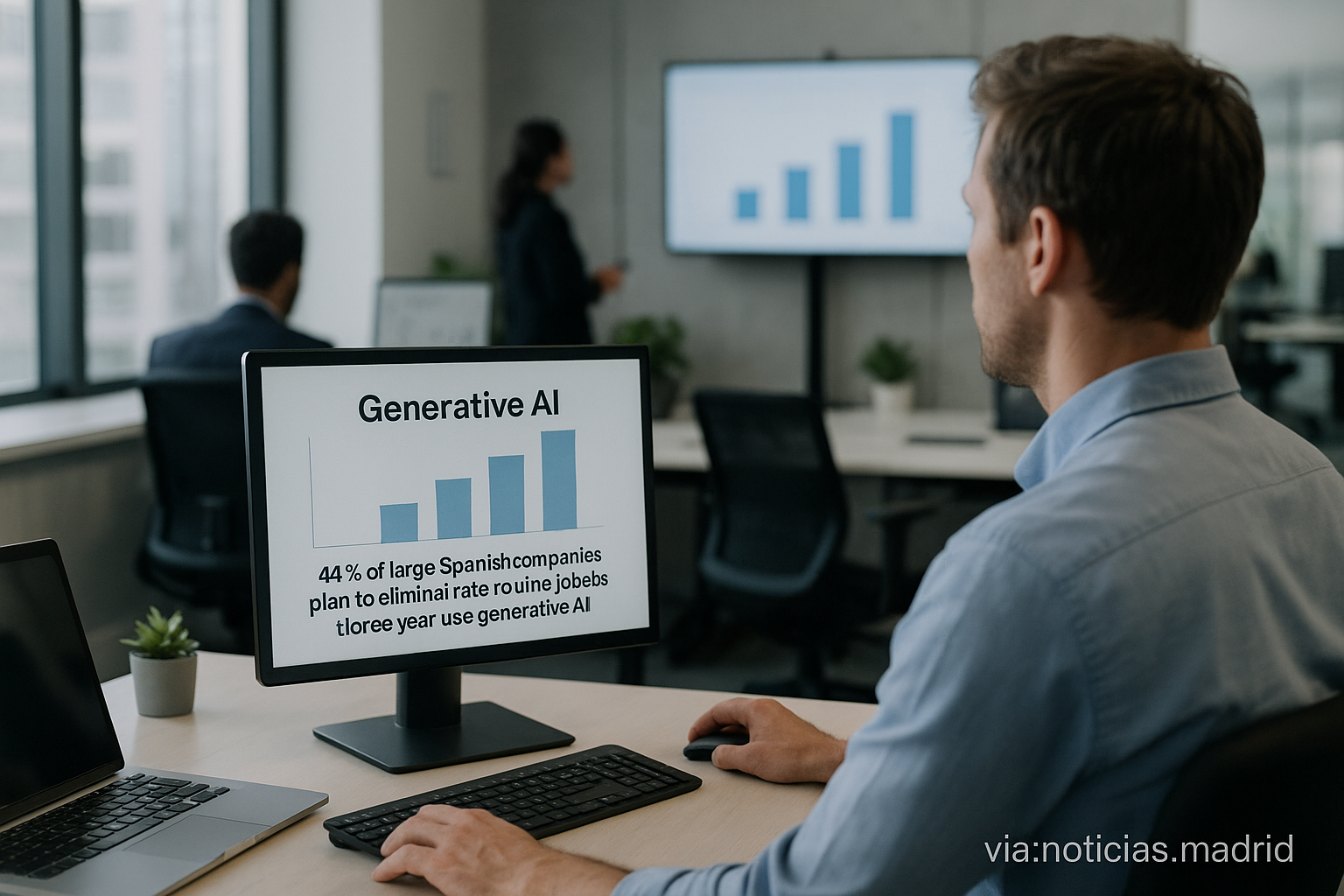 Personas trabajando en la oficina (Adobe Stock)