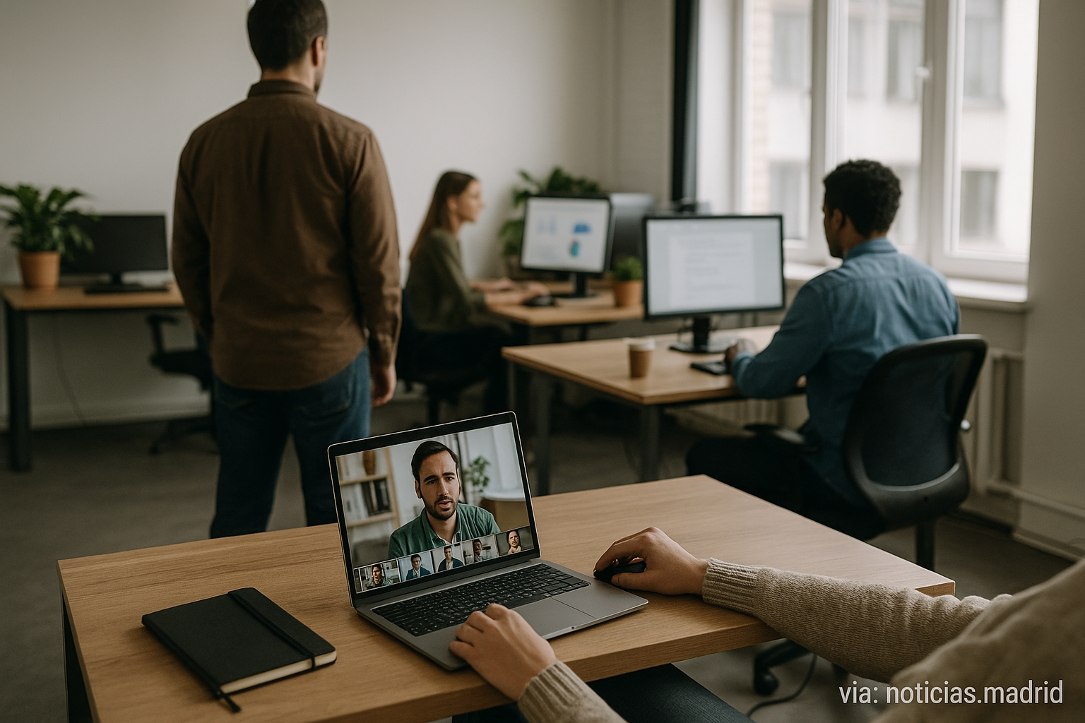 Las ofertas con teletrabajo caen del 21% al 11% en España