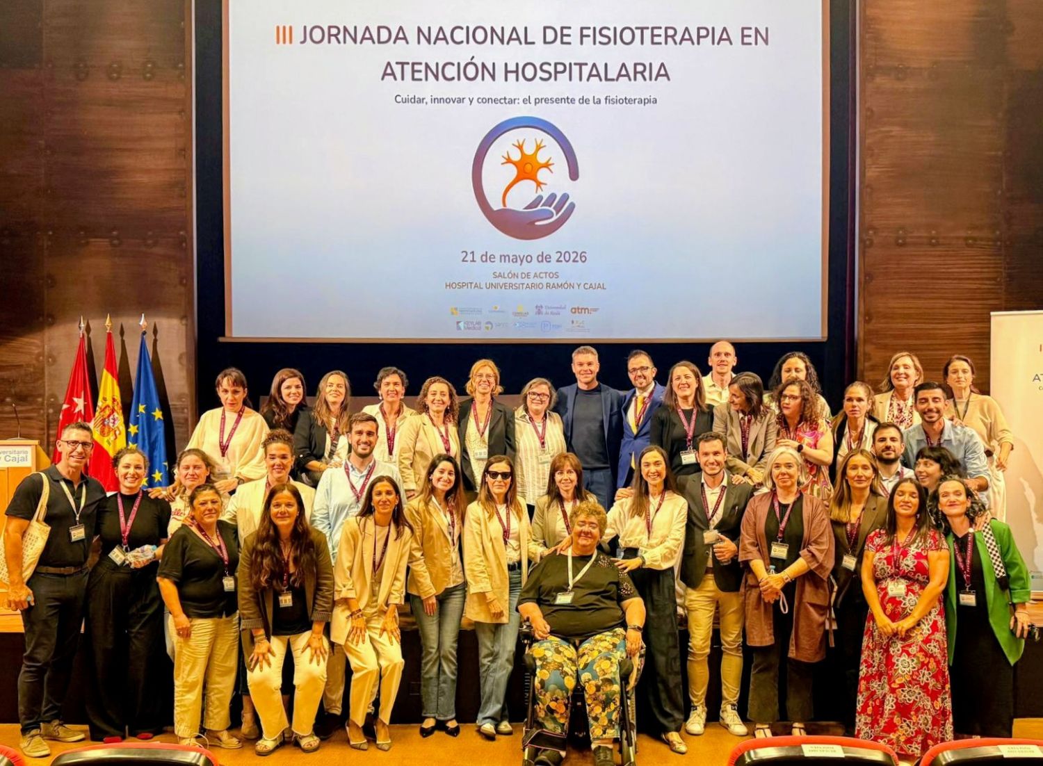 El Hospital Ramón y Cajal reúne a especialistas de toda España en la III Jornada Nacional de Fisioterapia Hospitalaria