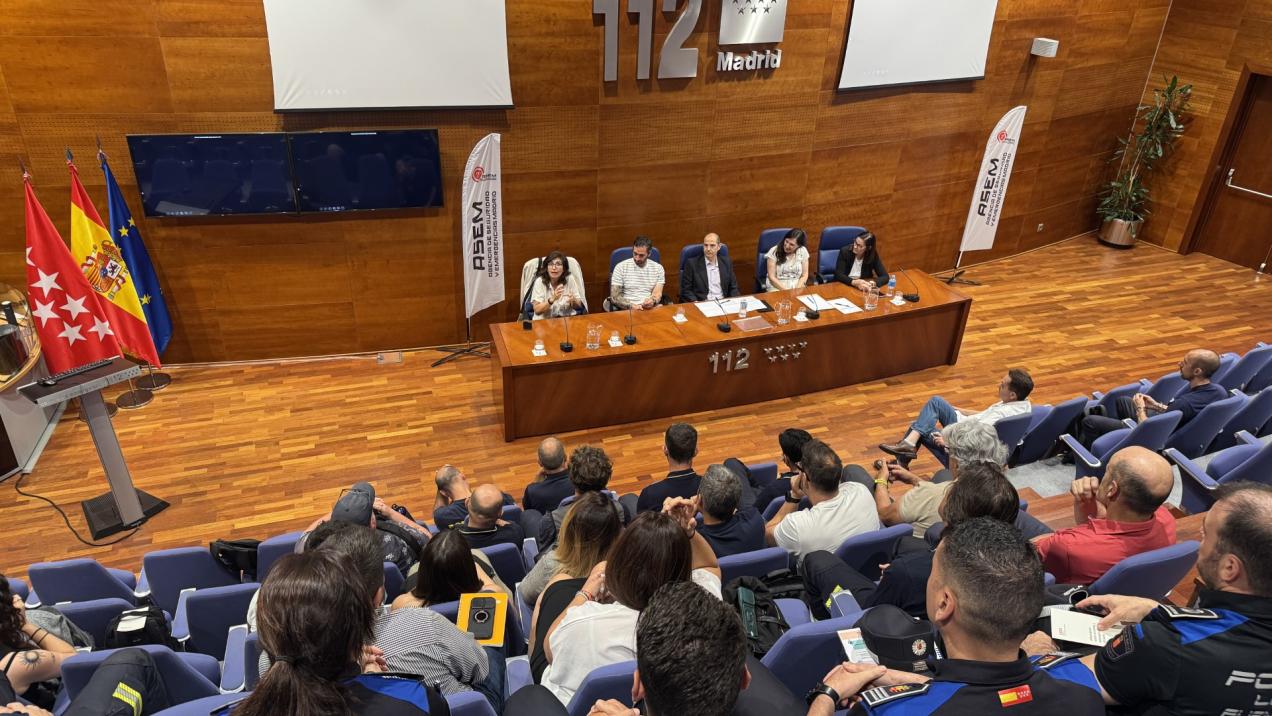 Madrid 112 acoge jornadas sobre apoyo emocional en emergencias