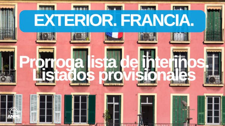 ANPE abre plazo de subsanación para listados de interinos en Francia