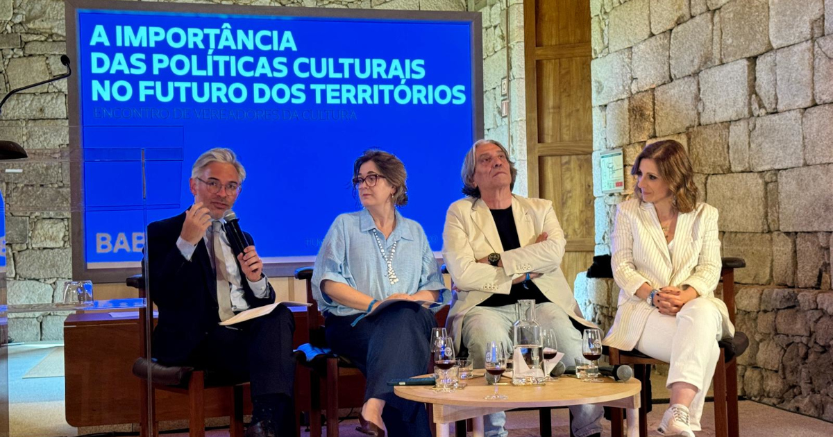 Marta Rivera de la Cruz defiende en Oporto el papel de la cultura como motor de cohesión en Europa