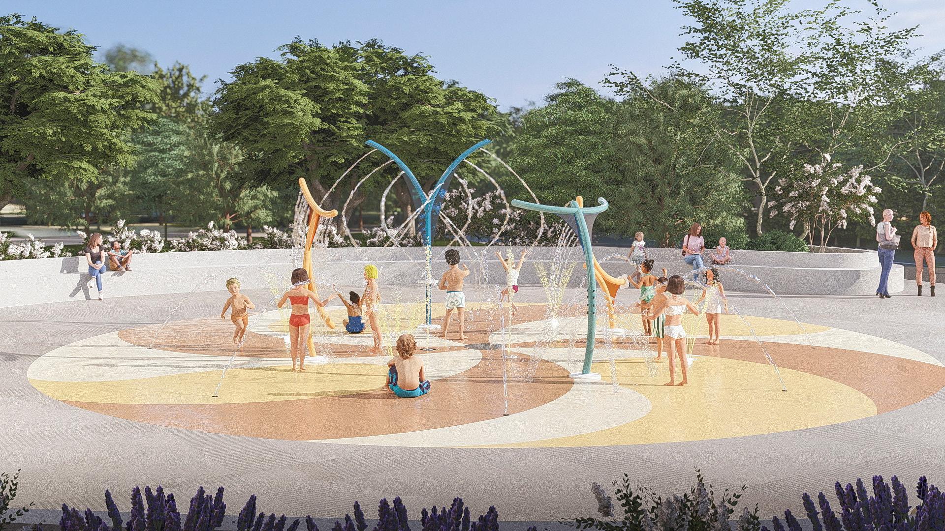 San Isidro Inicia Obras para una Innovadora Fuente Infantil en el Parque Central