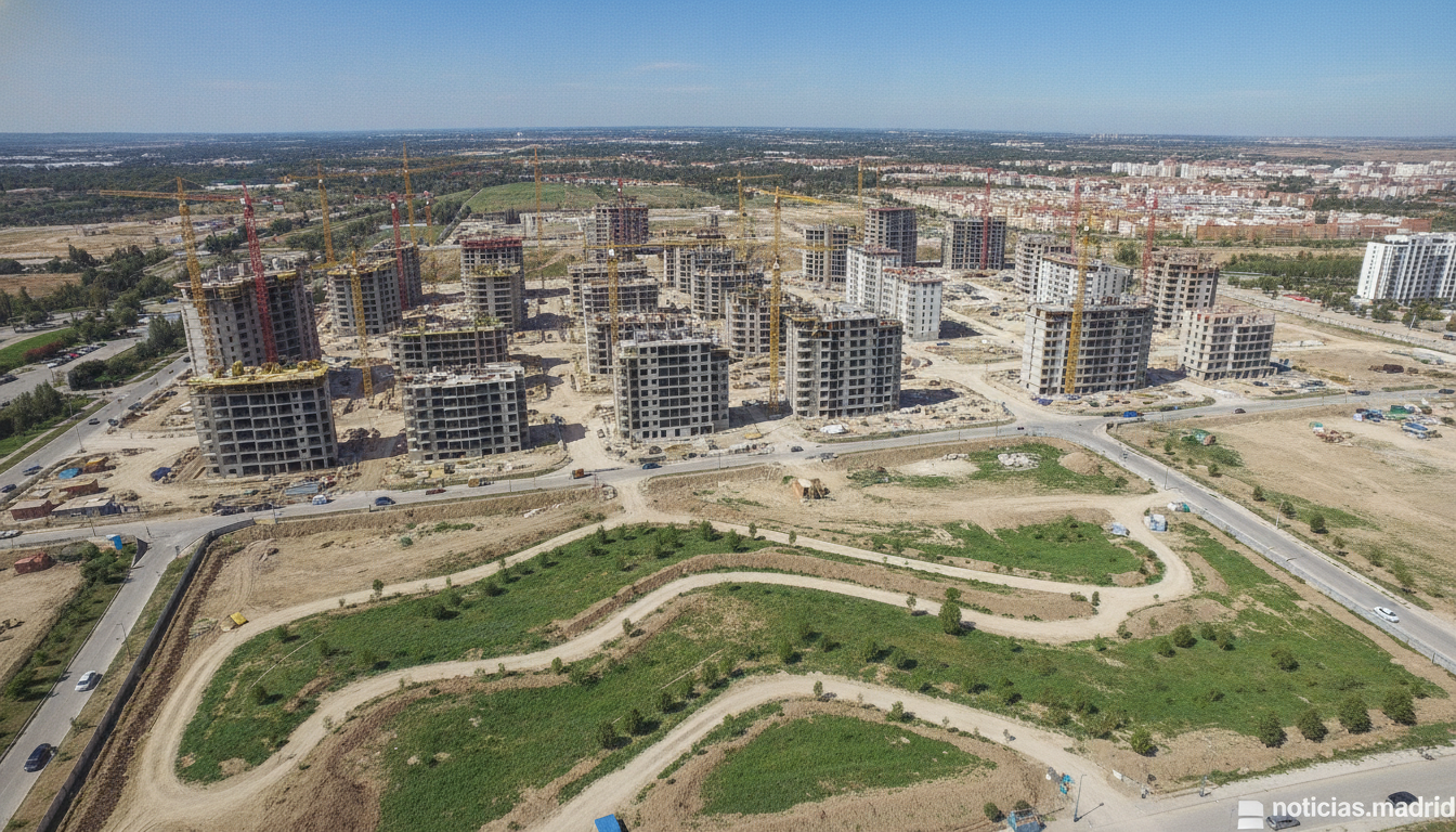 Los Cerros: Madrid permite urbanizar y construir simultáneamente en la primera fase