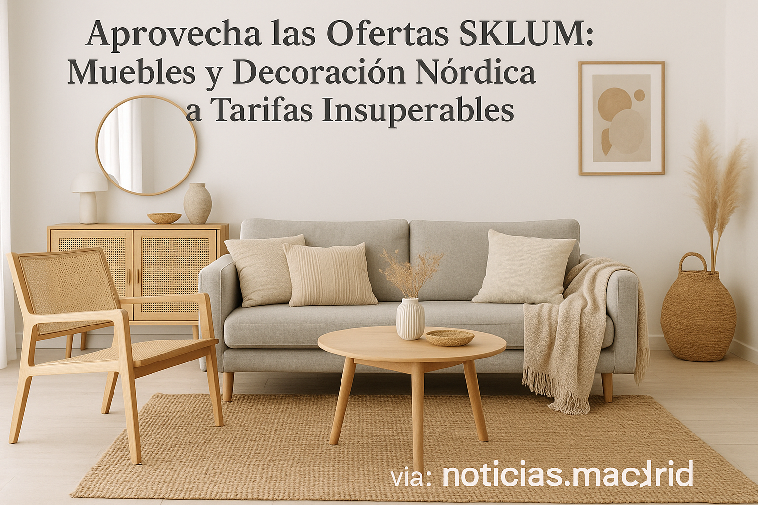 Aprovecha las Ofertas Sklum: Muebles y Decoración Nórdica a Tarifas Insuperables