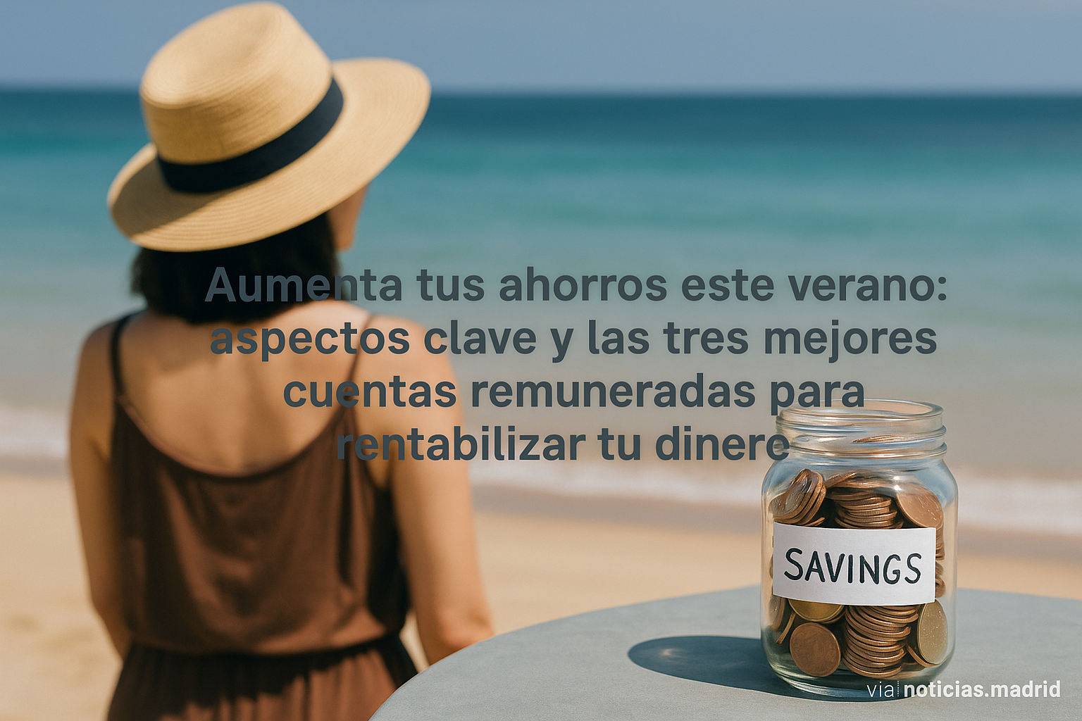 Aumenta tus ahorros este verano: aspectos clave y las tres mejores cuentas remuneradas para rentabilizar tu dinero