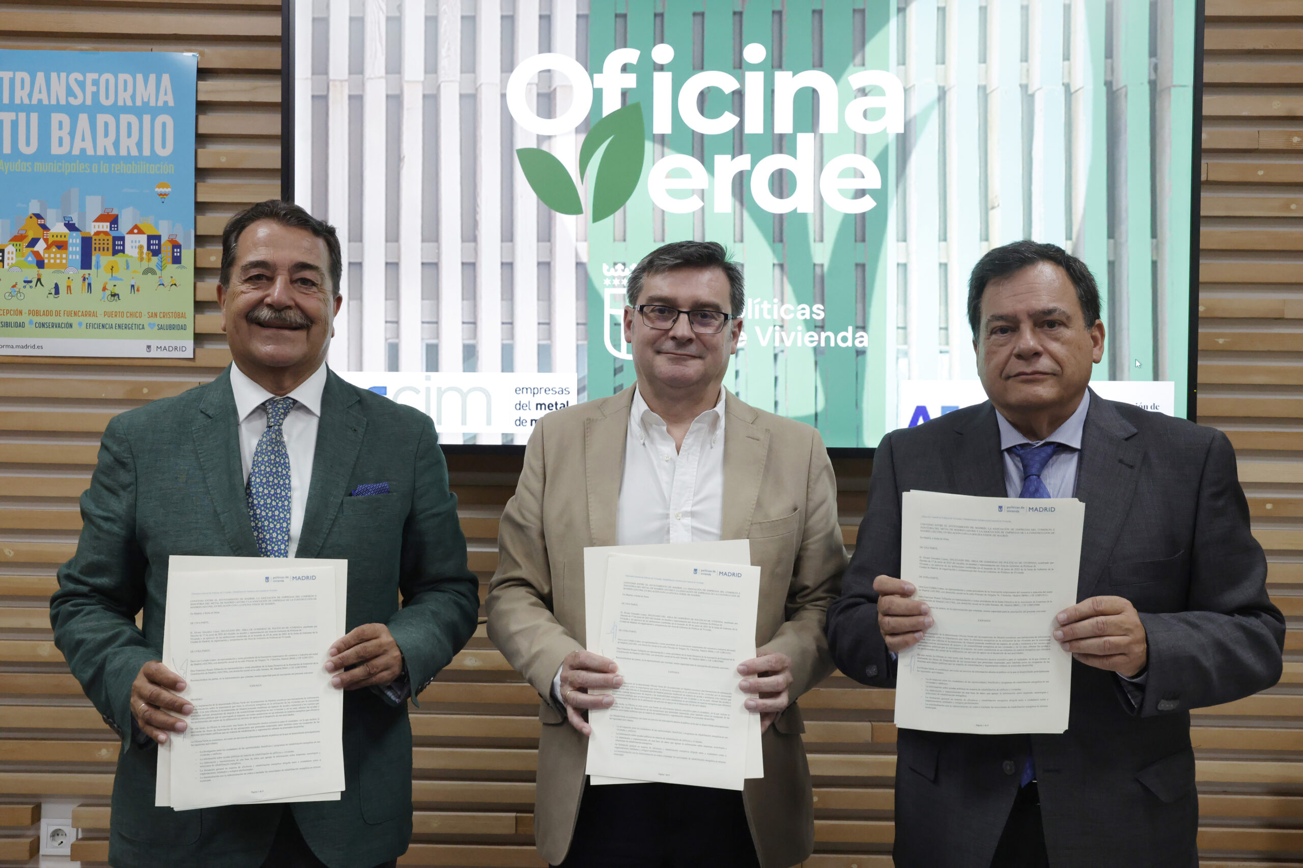 AECIM y AECOM se suman a la Oficina Verde para la rehabilitación energética