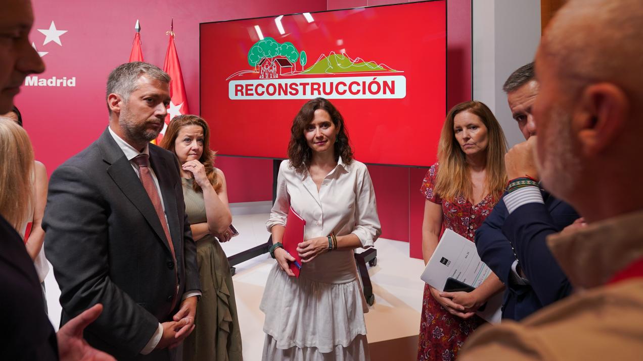 Díaz Ayuso Anuncia Plan Integral para la Recuperación de la Sierra Oeste en Madrid