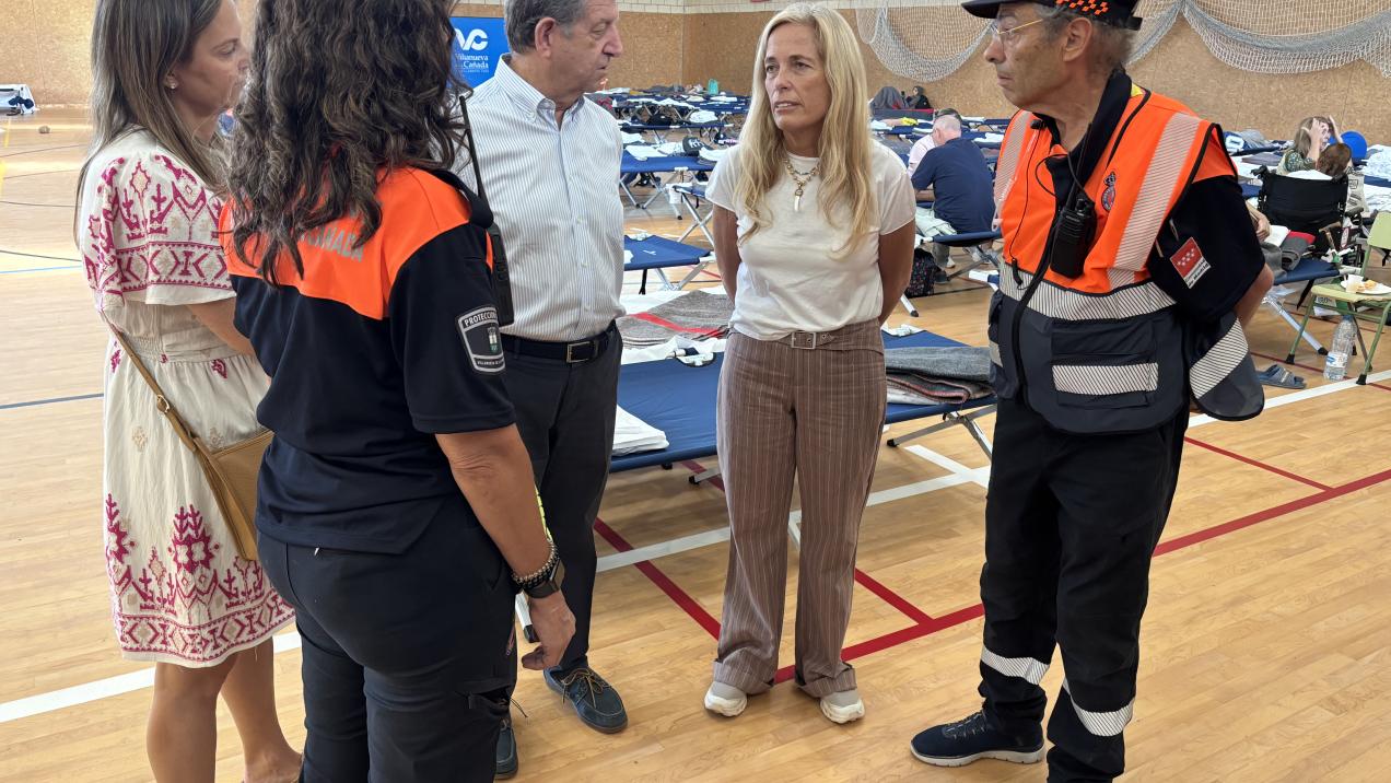 La Comunidad de Madrid suma 18 puntos de acogida para 2.562 evacuados por los incendios