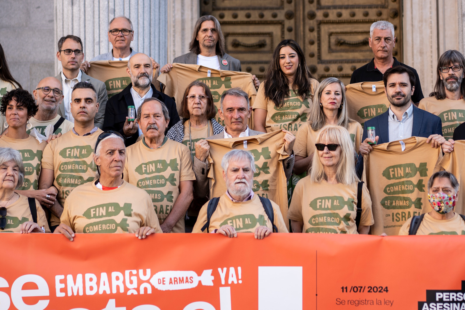 Grupos Parlamentarios y Organizaciones Exigen Desbloqueo Legislativo para Frenar Suministro de Armas a Israel