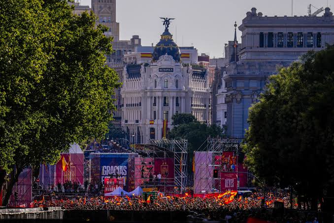 Histórica Celebración en Madrid por el Triunfo de España en el Mundial de Fútbol 2026