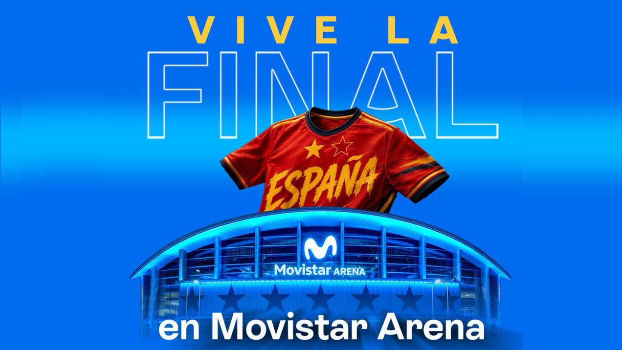 Madrid retransmitirá la gran final del Mundial 2026 en el Movistar Arena