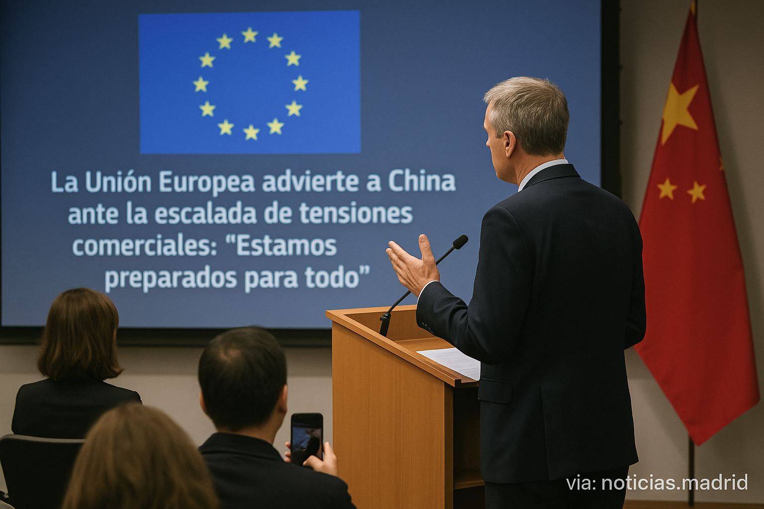 La UE advierte a China ante la escalada de tensiones comerciales