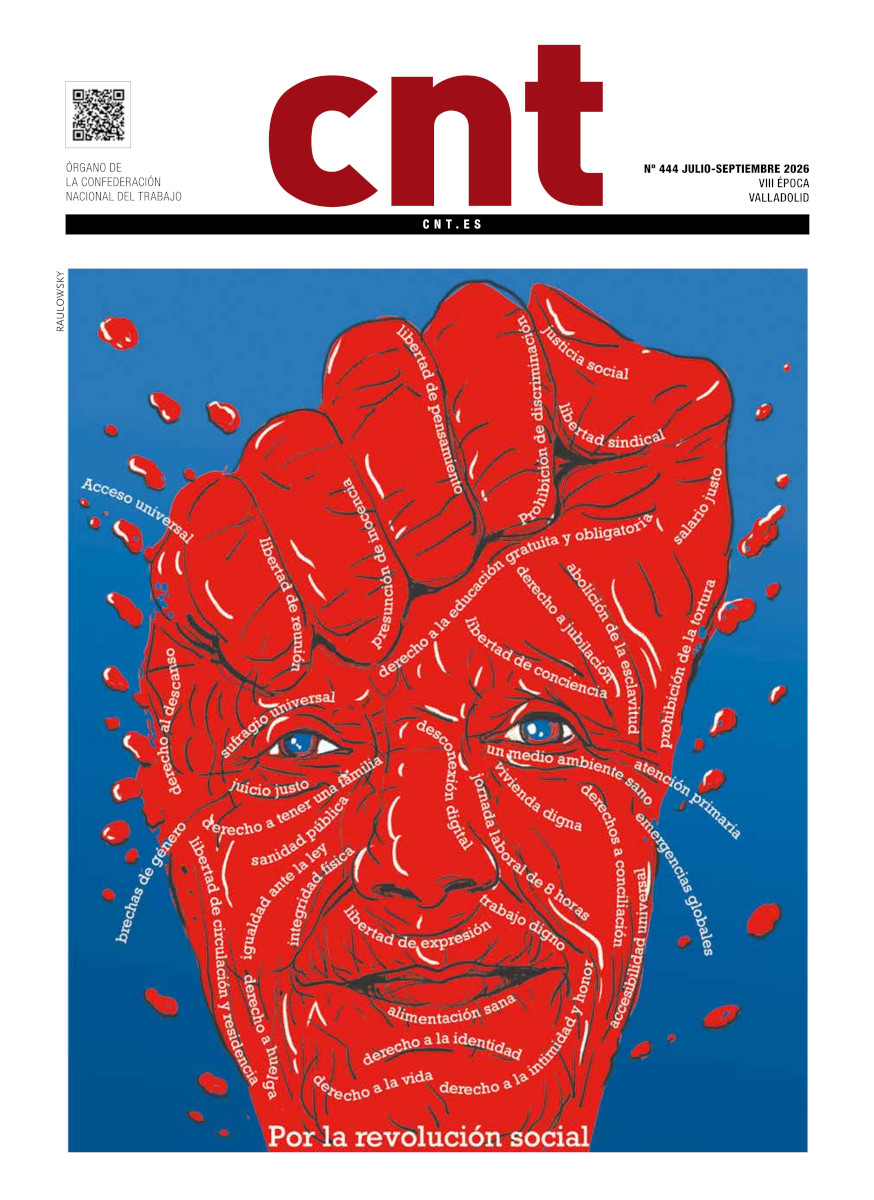 CNT publica el número 444 de su periódico, dedicado a la revolución social