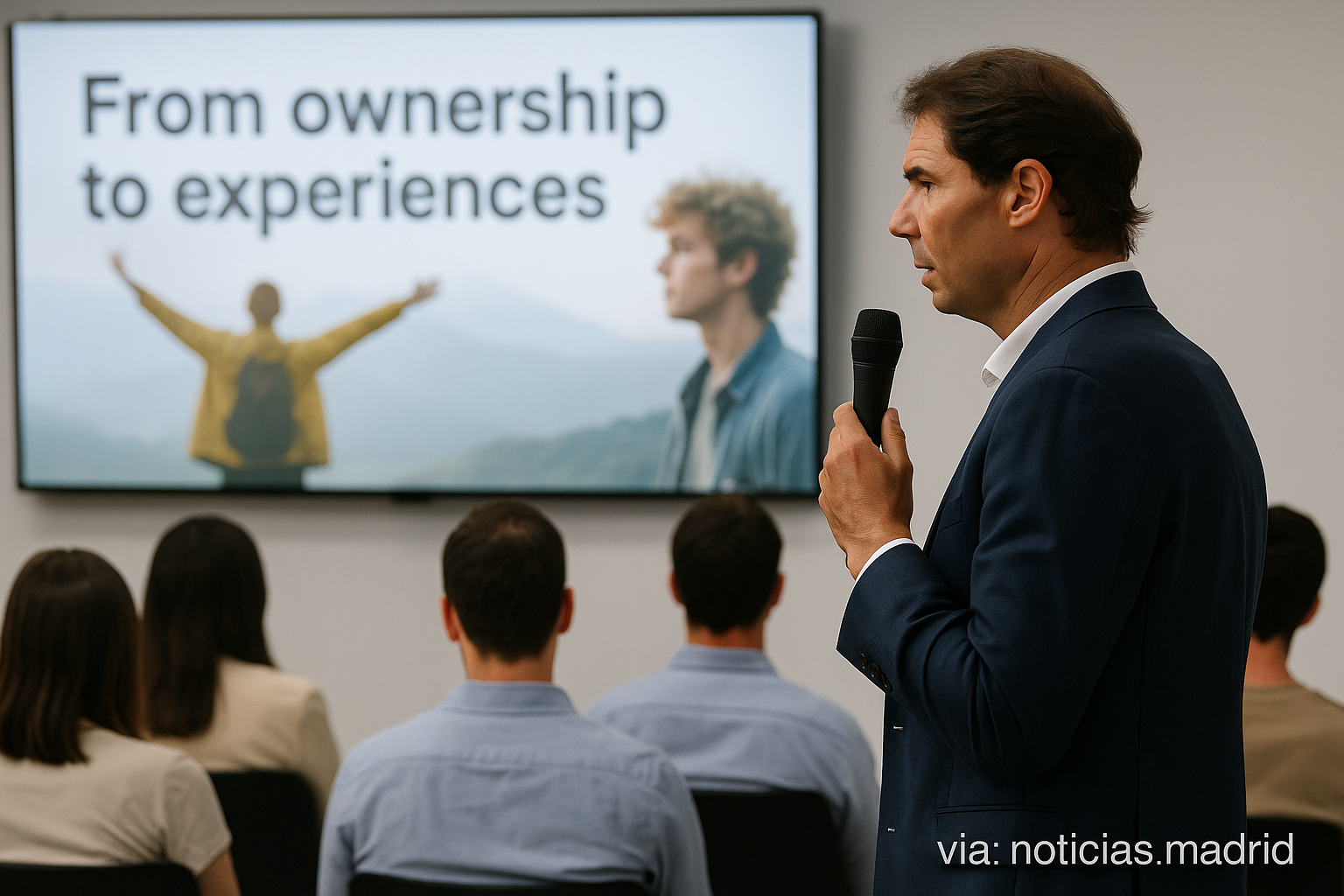 Rafael Nadal analiza cómo las prioridades de millennials y generación Z están cambiando desde la posesión de bienes hacia la búsqueda de experiencias