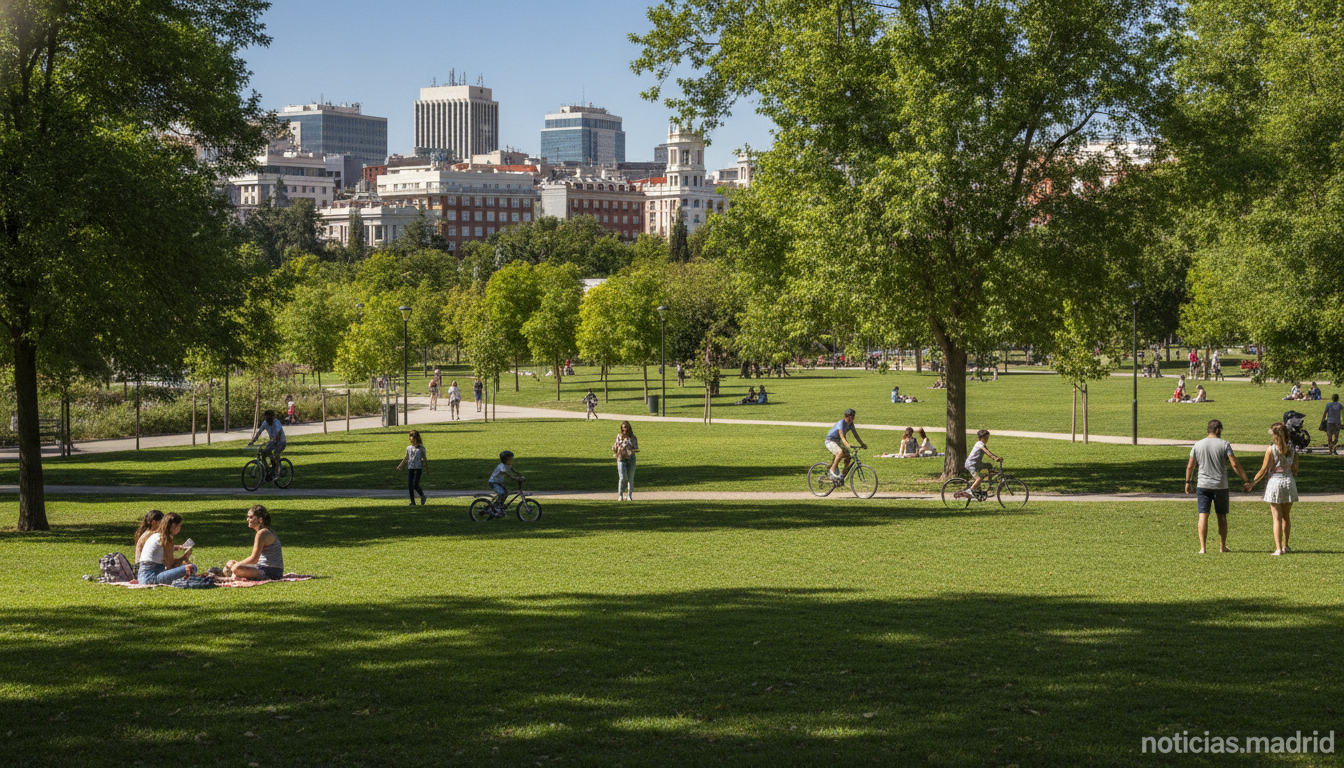 El Ayuntamiento lanza app para conocer 20 parques de Madrid