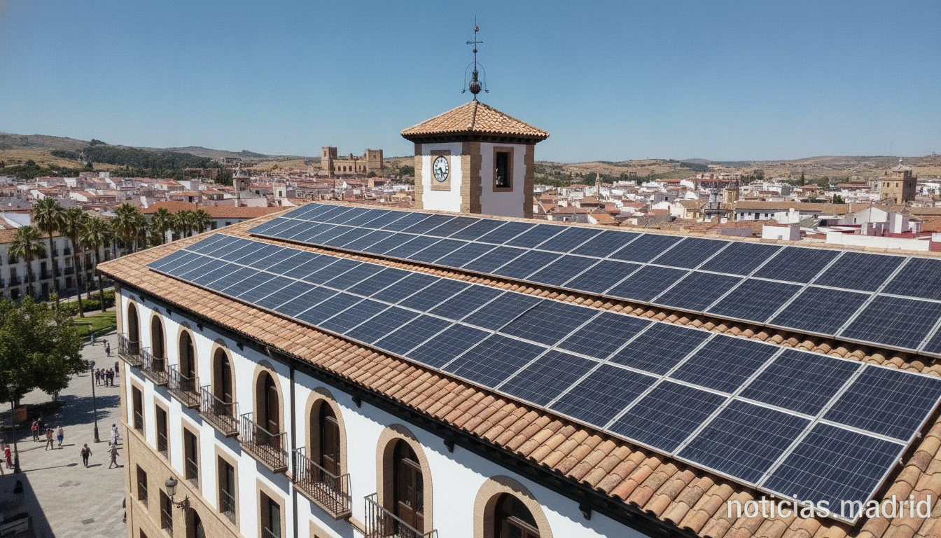 Las Rozas termina de instalar paneles solares en sus edificios