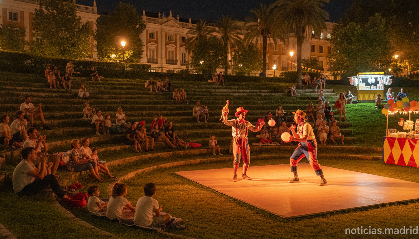 Veranísimos: circo, cine y música este fin de semana en Las Rozas