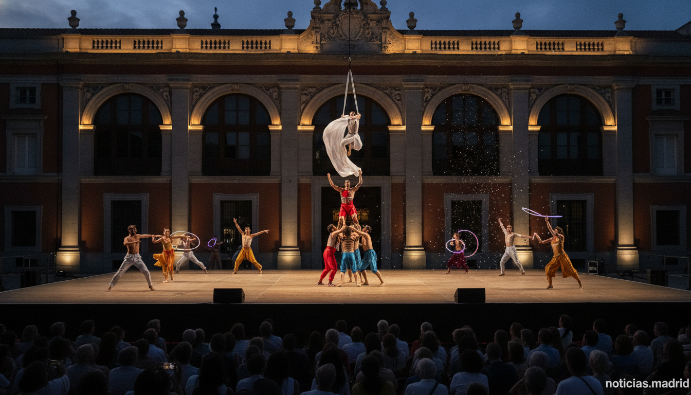 Circo, danza y música llenan la segunda semana de Veranos de la Villa