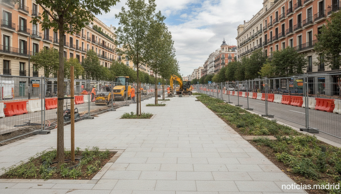 Madrid gana espacio verde y peatonal en Condesa de Venadito