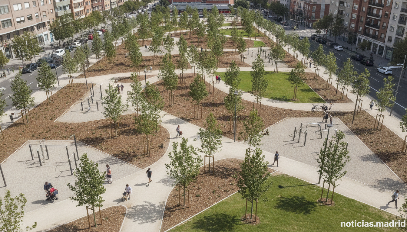 Madrid ya ha renovado 118 de sus 136 zonas verdes previstas