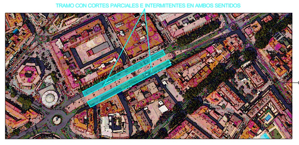 Cortes de tráfico en Vía Complutense de Alcalá esta semana
