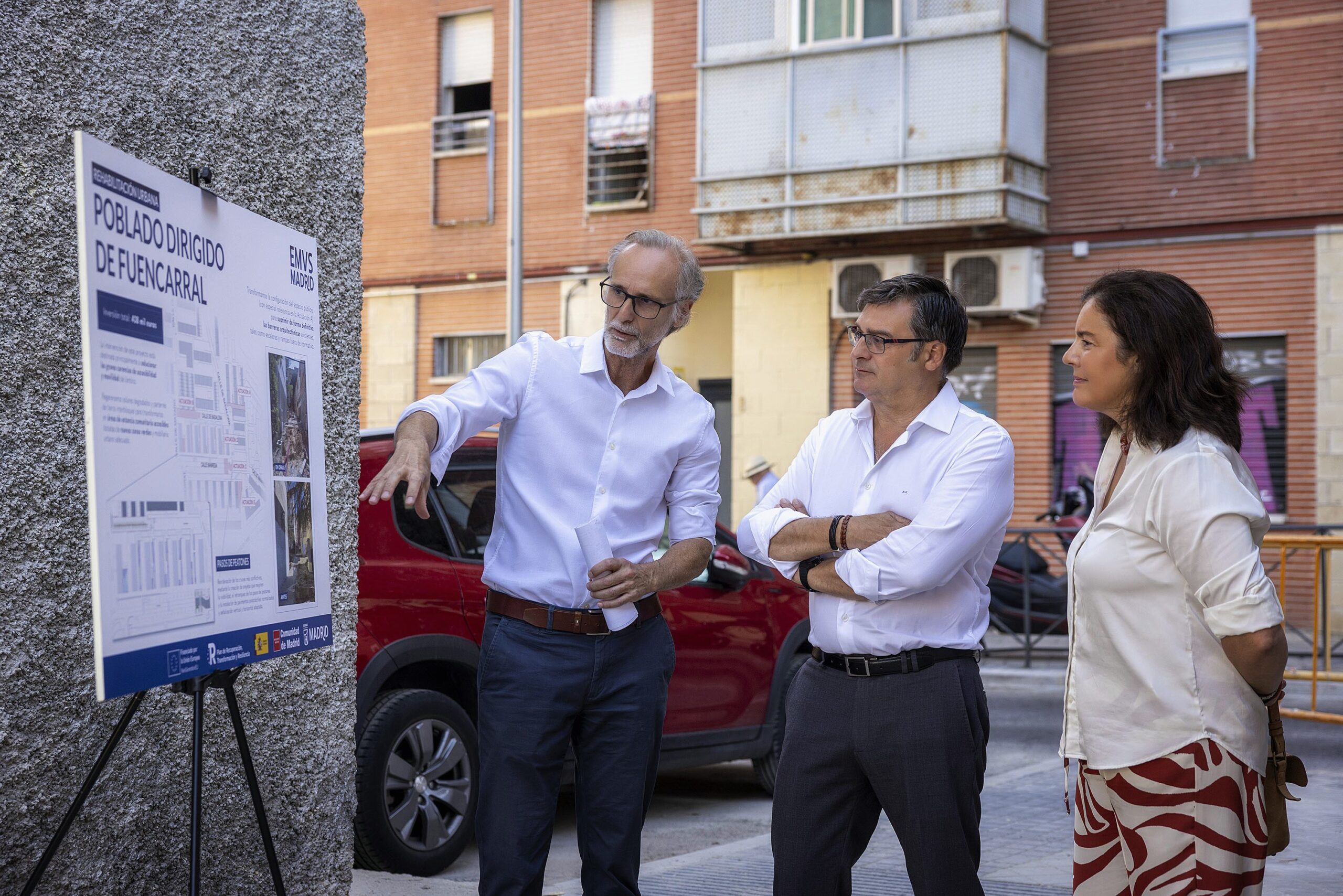 Avance del 60% en los Trabajos de Regeneración del Poblado Dirigido de Fuencarral por EMVS Madrid