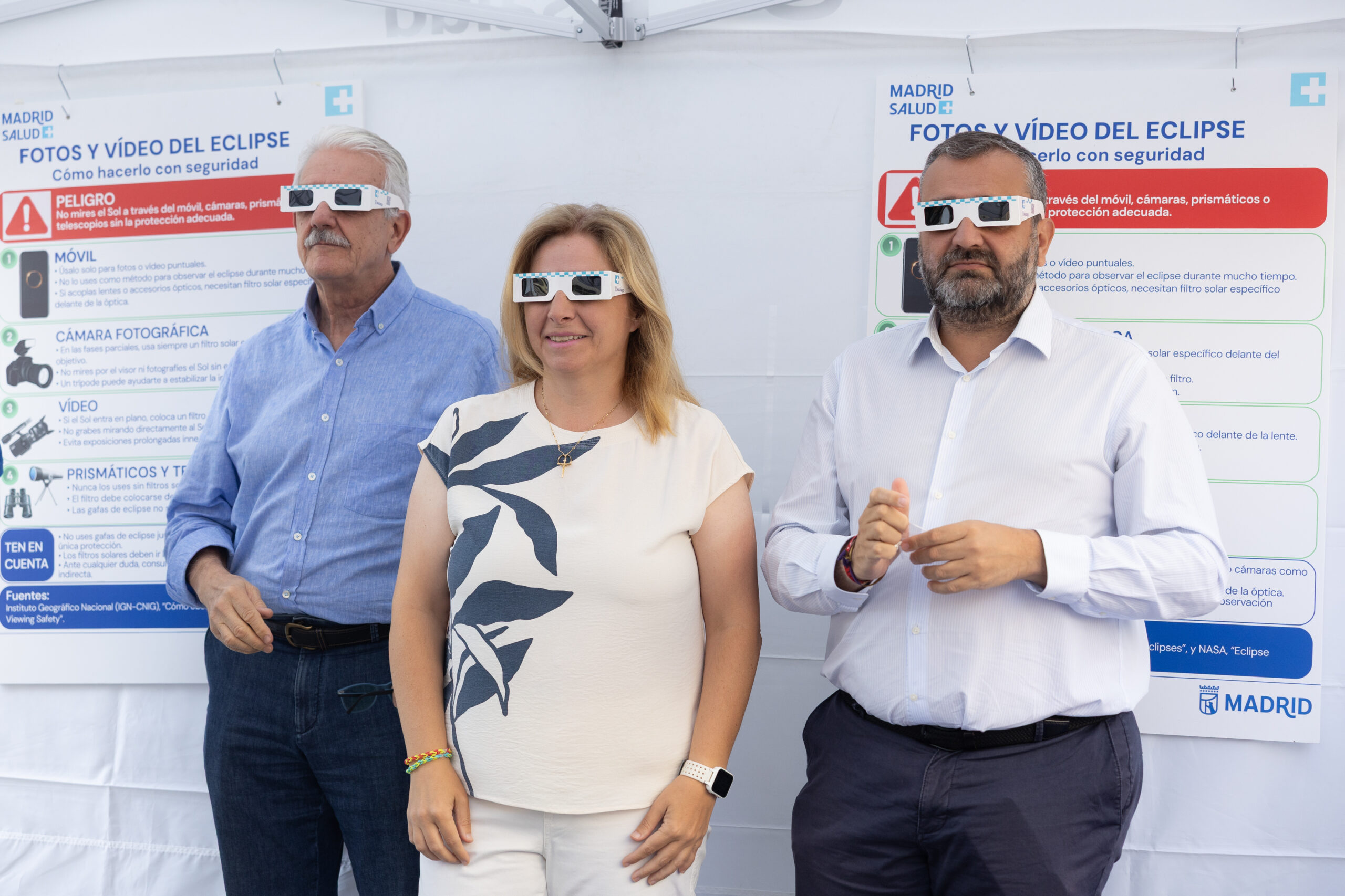 Ayuntamiento Destaca Medidas de Seguridad Visual para el Eclipse Solar de Mañana
