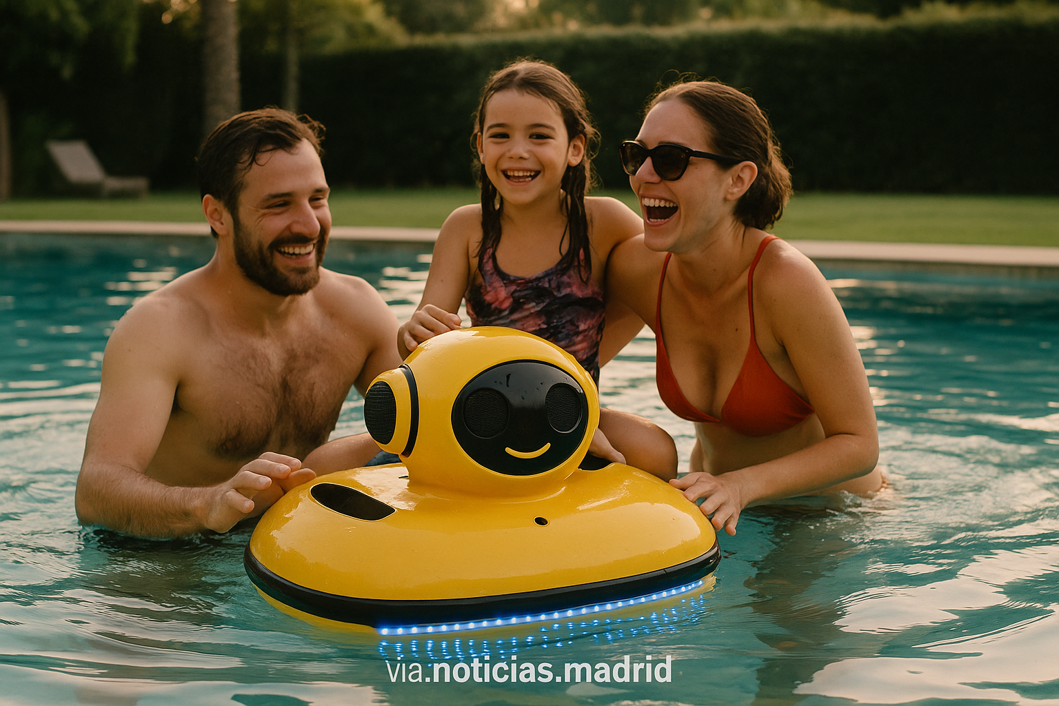 Beatbot revoluciona tus despedidas de temporada en la piscina con diversión en familia