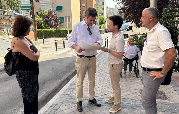 Latina mejora la accesibilidad peatonal en Campamento