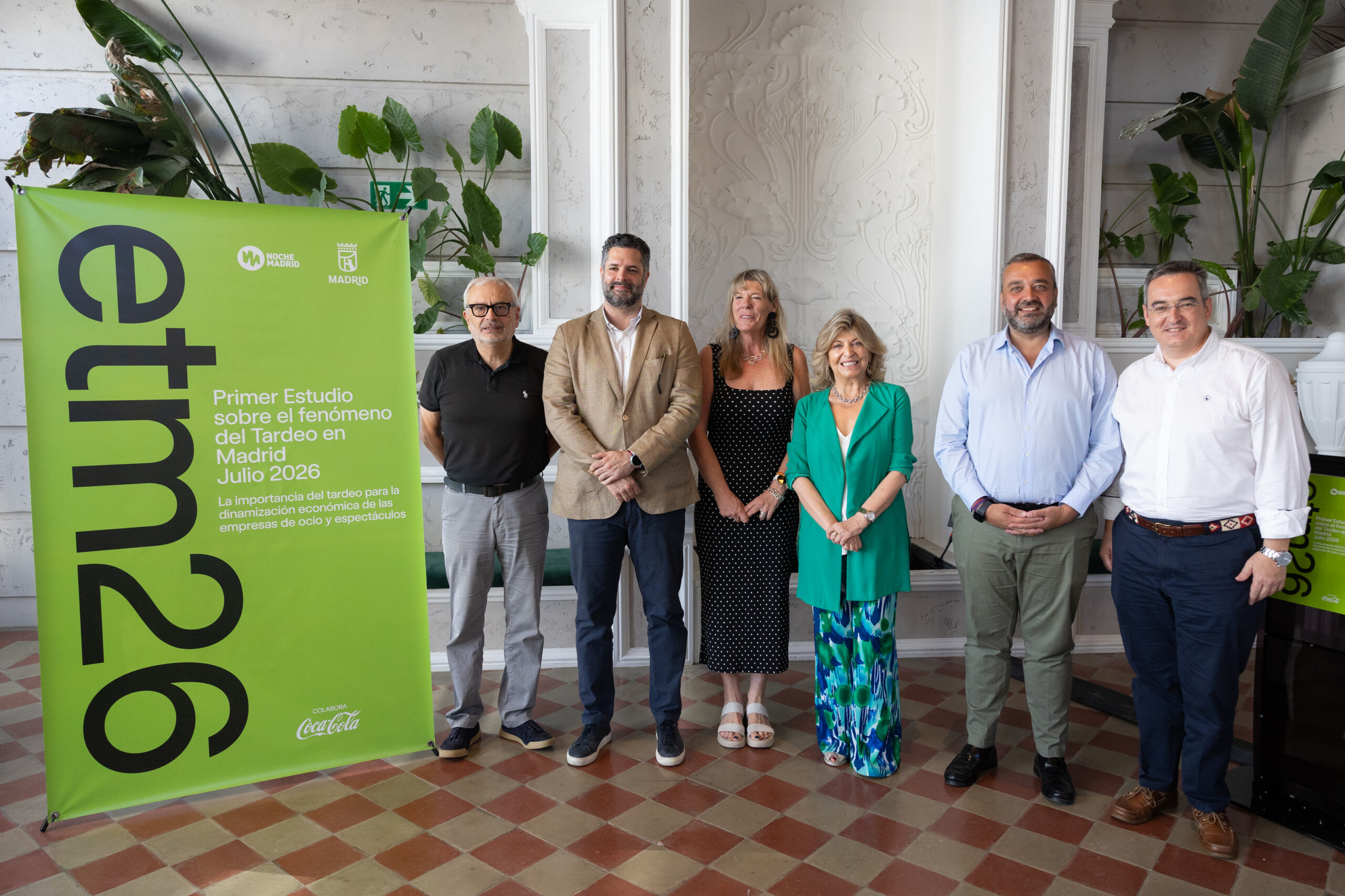 La delegada de Economía, Innovación y Hacienda, Engracia Hidalgo, participa en la presentación de un estudio sobre el impacto económico, social y cultural del tardeo en Madrid