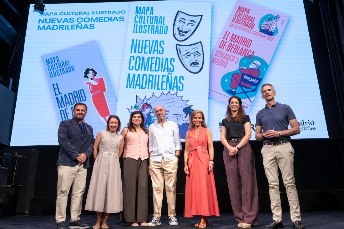 Explora Madrid con humor: mapa y rutas de series cómicas en la capital