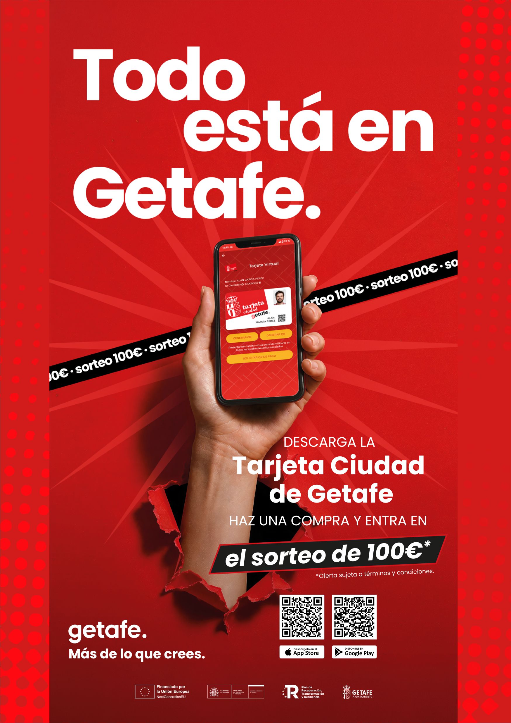 Getafe Potencia el Comercio Local con Nuevas Funciones de la Tarjeta Ciudad y la Campaña ‘Compra en tu Barrio’
