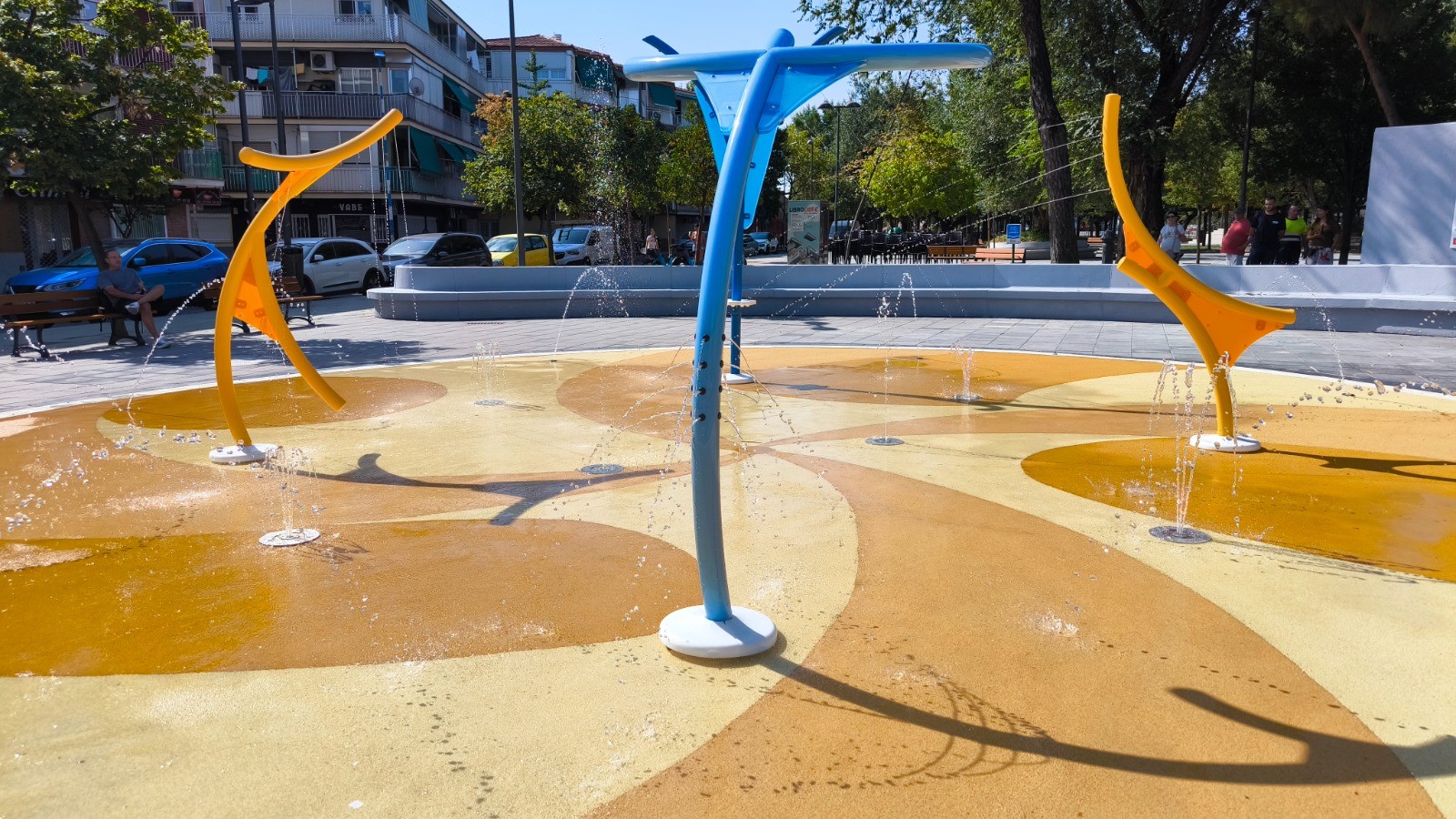 Inauguran Innovadora Fuente Infantil en el Barrio San Isidro de Getafe