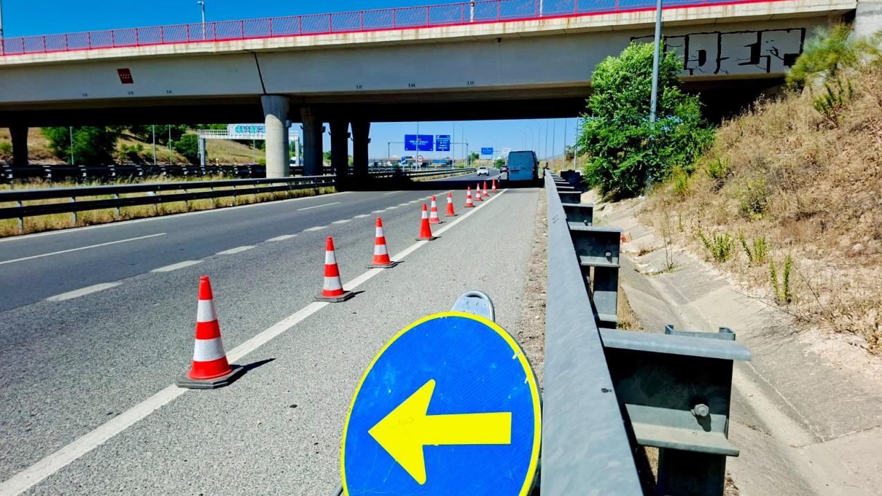 La Comunidad de Madrid invierte 730.000 euros en renovar cinco puentes de la M-45