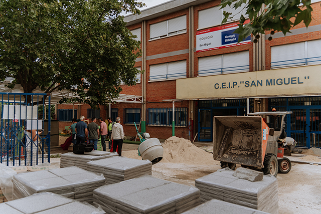 Las Rozas invierte 1,4 millones en reformar 14 colegios este verano