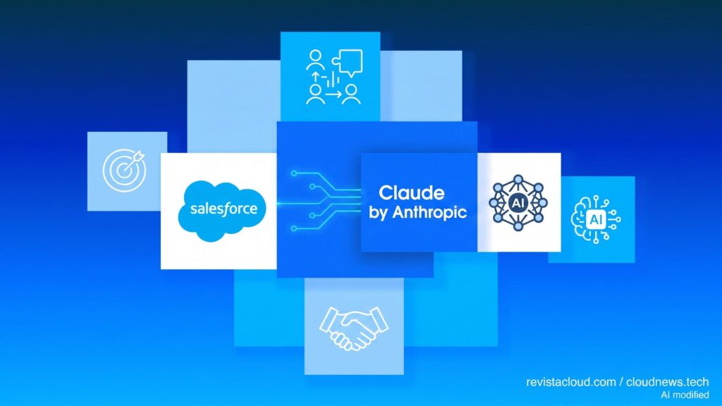 Salesforce integra Claude de Anthropic en su CRM