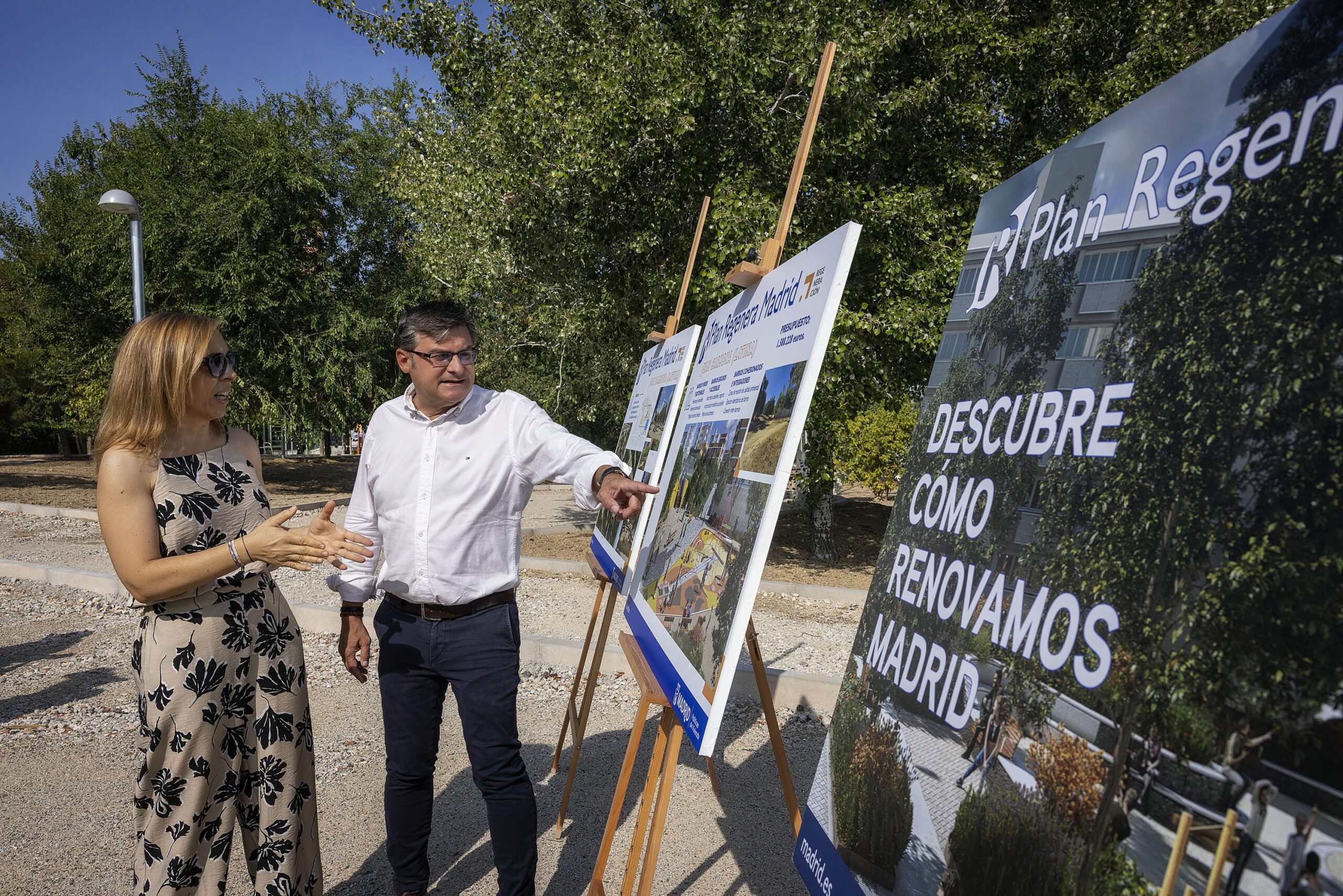 Superado el Ecuador de la Transformación del Parque Juan Carmona ‘Habichuela’ en Latina con el Plan Regenera.