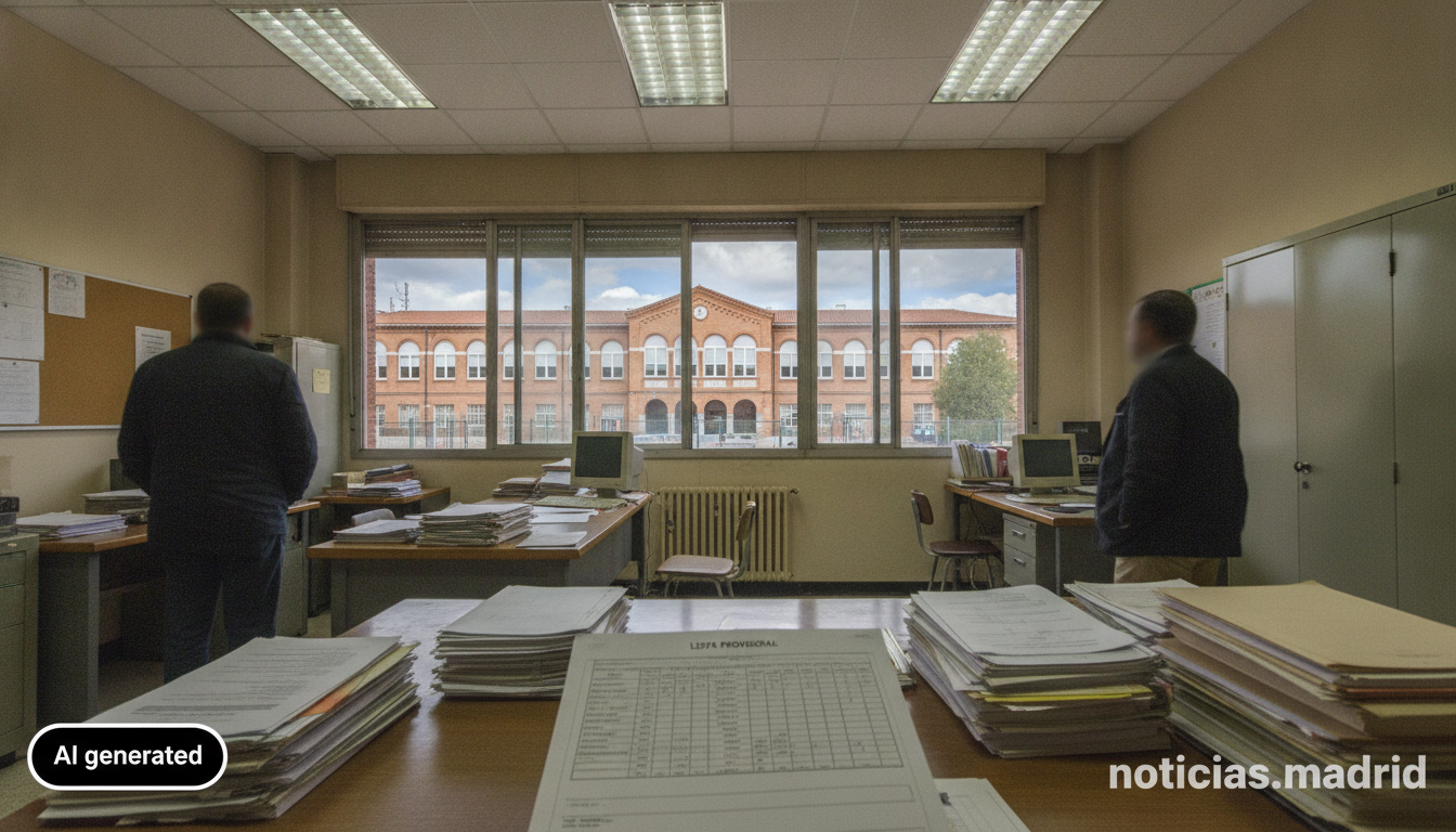 Educación corrige de nuevo las listas de interinos de maestros en Madrid