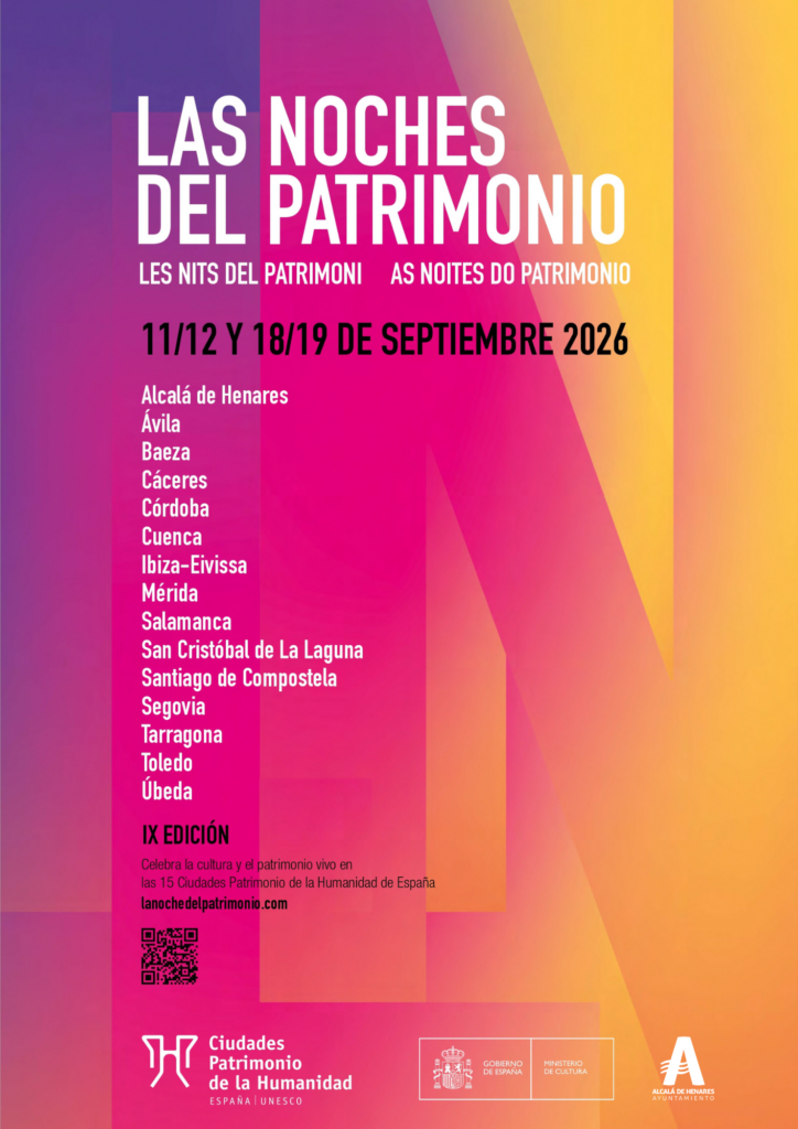 Alcalá de Henares se llena de vida con Las Noches del Patrimonio los días 11 y 12 de septiembre